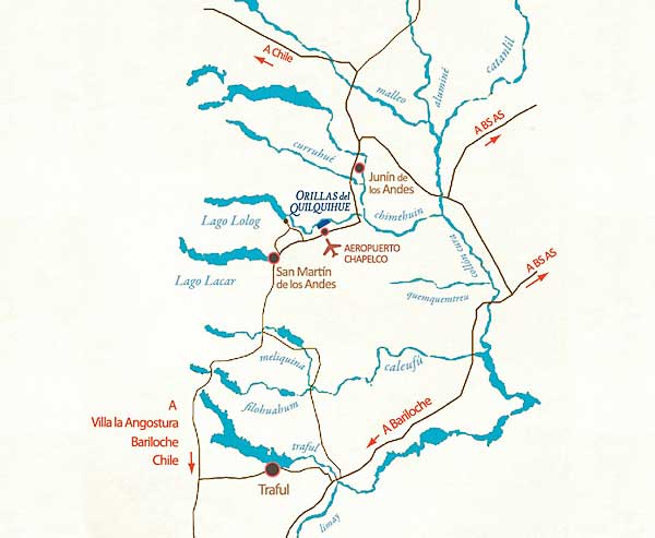 Un rio rodeado de rios